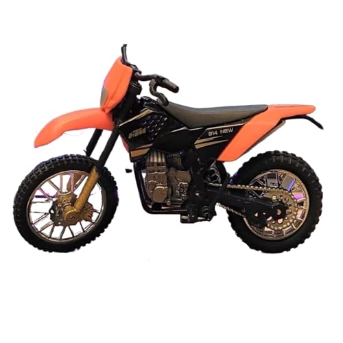 Miniatur Motorfahrzeug Modelle 1/18 Für KTM450 SX-F Off-Road Motorrad Modell Vintage Legierung Auto Modelle Prunkstück Memorial Druckguss-Nachbildung von CYQOCD