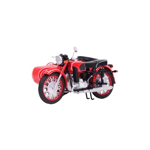 Miniatur Motorfahrzeug Modelle 1/24 Für MT-10 Kiev Dreirad Simulationsmodell Schweres Motorrad Sammlerstück Home Decor Motorrad Druckguss-Nachbildung von CYQOCD