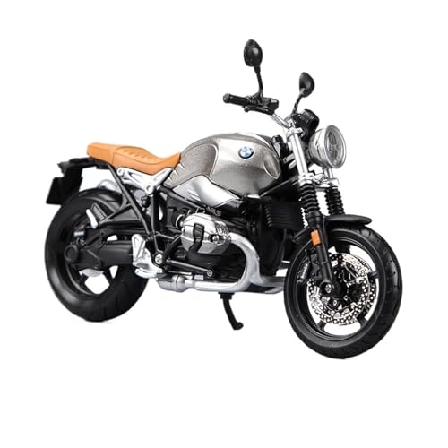 Miniatur Motorfahrzeug Modelle 1:12 Für BMW R NineT Latte Retro-Motorradspielzeug Mode-Motorradmodelle Home Office Decor Druckguss-Nachbildung von CYQOCD