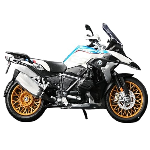 Miniatur Motorfahrzeug Modelle 1:12 Für BMW R1250GS Waterfowl 1200 Sport Motorradmodell Home Decor Motorrad Druckguss-Nachbildung von CYQOCD