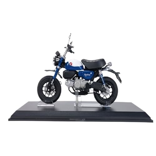 Miniatur Motorfahrzeug Modelle 1:12 Für Honda Monkey 125 Kleines Monkey-Motorradmodell Spielzeugauto-Modell Motorrad-Miniaturauto Druckguss-Nachbildung von CYQOCD