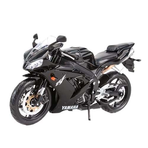 Miniatur Motorfahrzeug Modelle 1:12 Für Kawasaki Yamaha YZF R1 Legierung Motorradmodell Kreative Ornamente Spielzeug Druckguss-Nachbildung von CYQOCD