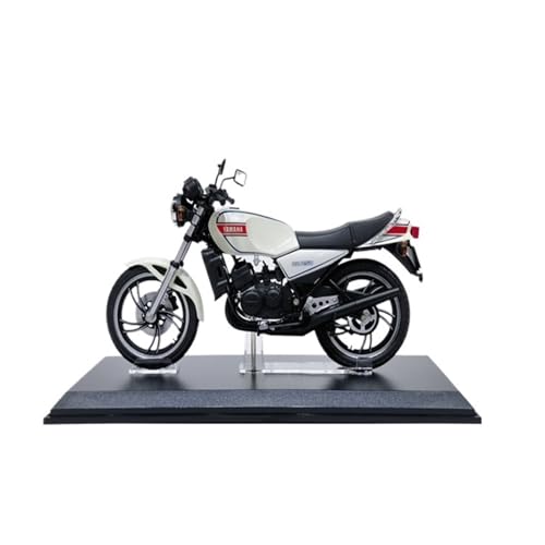 Miniatur Motorfahrzeug Modelle 1:12 Für Yamaha RZ250 Sport Motorrad Simulation Modell Fahrzeuge Display Sammlung Druckguss-Nachbildung(White) von CYQOCD