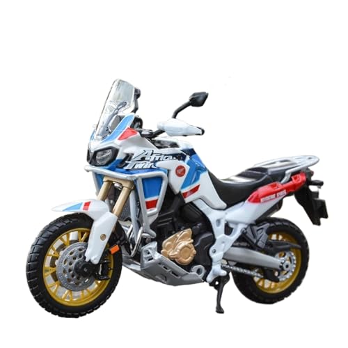 Miniatur Motorfahrzeug Modelle 1:18 Für Honda Africa Twin Adventure Statische Druckgussfahrzeuge Sammlerstücke Hobbys Motorradmodell Spielzeug Druckguss-Nachbildung von CYQOCD