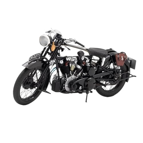 Miniatur Motorfahrzeug Modelle 1:6 Für Brough Superior SS 100 TE Bluff 1932 Motorradmodell Maßstab Motorrad Sammler Motorrad Modell Druckguss-Nachbildung von CYQOCD