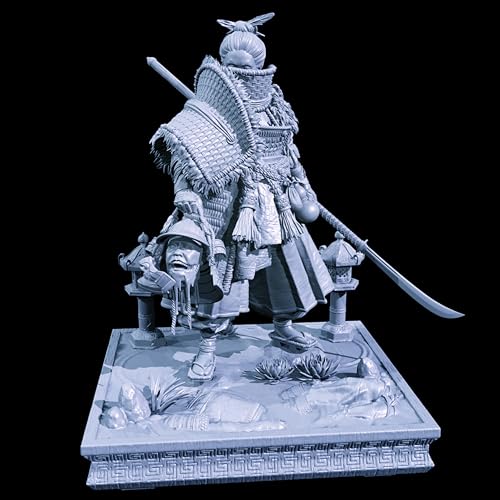 CYRMPQ 1/18- Ancient Hell Samurai Warrior Resin Soldier Model Kit Unbemalt und unmontiert Figur Resin Model Kit //r7w8v3 von CYRMPQ