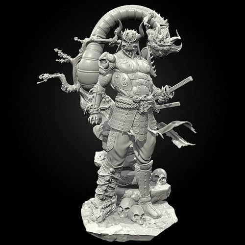 CYRMPQ 1/24 - Ancient Hell Samurai Warrior Resin Soldier Modellbausatz Unbemalte und unmontierte Figur Resin Modellbausatz //r8w5v5 von CYRMPQ