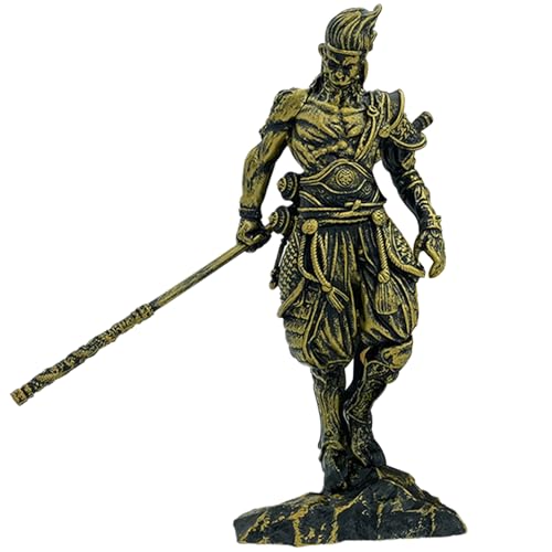 CYZJPRVN Actionfigur, 19,3cm Black Myth: Wukong Modell, PVC Statue Modell Sammlerstücke Heimdekoration Ornamente Einteilige Figur Standing Anime Figur mit Geschenk für Anime Liebhaber und Modell von CYZJPRVN