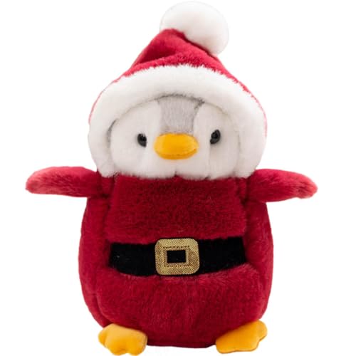 CYZJPRVN Kuscheltier Pinguin Plüschtier für Kinder, Weihnachtstag Stofftier Schmusetier zum Kuscheln&Spielen Pinguin Geschenk, Pudgy Penguins Plush Für Mädchen Jungen Weihnachtstag Plüschpinguin 20cm von CYZJPRVN