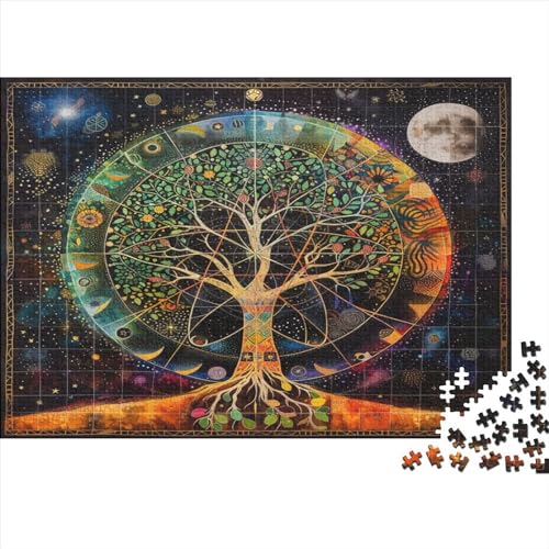 Baum des Lebens 5 Puzzle 1000 Teile Puzzle Für Erwachsene Und Kinder Ab 14 Jahren Puzzel 1000pcs (75x50cm) von CZSDABERA