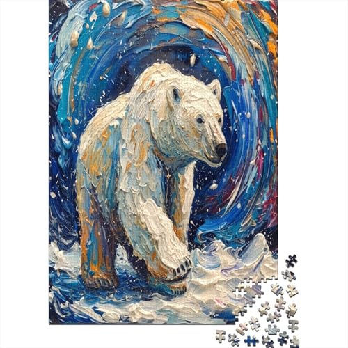 Brown Bär Puzzle 1000 Teile Erwachsene Puzzles Für Erwachsene Klassische Puzzles 1000 Teile Erwachsene Puzzlespiel Schwer Pädagogisches Spielzeug Erwachsene Kinder Puzzel 1000pcs (75x50cm) von CZSDABERA