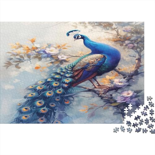 PeaSchwanz Puzzle 1000 Teile Erwachsene Puzzles Für Erwachsene Klassische Puzzles 1000 Teile Erwachsene Puzzlespiel Schwer Pädagogisches Spielzeug Erwachsene Kinder Puzzel 1000pcs (75x50cm) von CZSDABERA