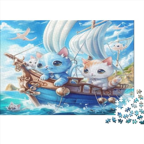 SailBoot Puzzle 1000 Teile Erwachsene, Puzzlespiel Jigsaw Puzzles Erwachsenen Puzzlespiel Puzzel 1000pcs (75x50cm) von CZSDABERA