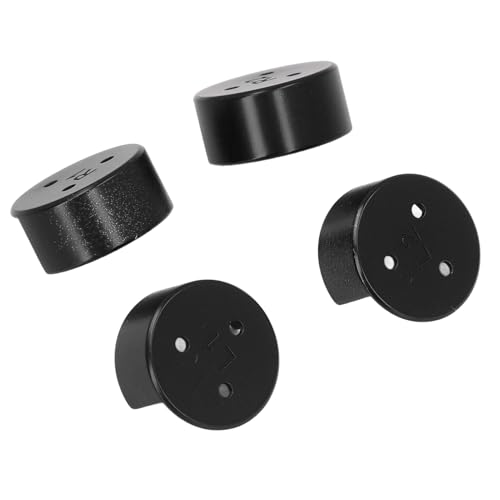 4PCS Drohnenmotorkappe, Schützende Aluminiumlegierung, Leicht, Staubdicht, Drohnenzubehör für AVATA 2 (Schwarz) von CaCaCook