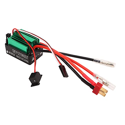 CaCaCook 65A RC Brushed ESC Wasserdichter RC Crawler Schiffsmodell ESC T Plug Brushed ESC Ersatzteil von CaCaCook