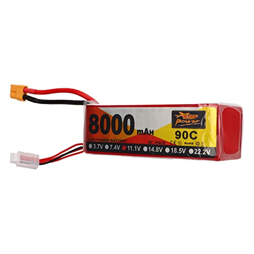 CaCaCook 8000 MAh Lipo-Akku RC Lipo-Akku 3S Lipo-Power-Akku Lipo-Akku 90C Lipo-Akku Lipo-Power-Akku von CaCaCook