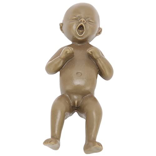 CaCaCook Niedliche Baby Puppe Harz Skulptur, umweltfreundliche Büro Ornament, kultivieren Phantasie, Puppe für Kinder, Kunsthandwerk von CaCaCook