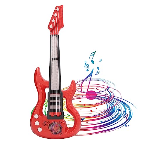 E-Gitarre für , Musikinstrument für , Tragbare Elektronische Gitarre, Multifunktionales Musik-Lernspielzeug (Stil 4) von CaCaCook