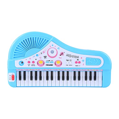 Kindertastatur 36×20×6, Elektronisches Klavier für , Klavier mit Mikrofon, 37 Tasten, Lerninstrument, Spielzeug, Babygeschenk von CaCaCook