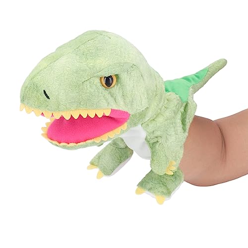 Plüsch-Dinosaurier-Handpuppen, Dinosaurier-Puppe, Tier-Handpuppe, Beweglicher Mund, Weiches Dinosaurier-Tier-Handspielzeug für und Erwachsene (#1) von CaCaCook