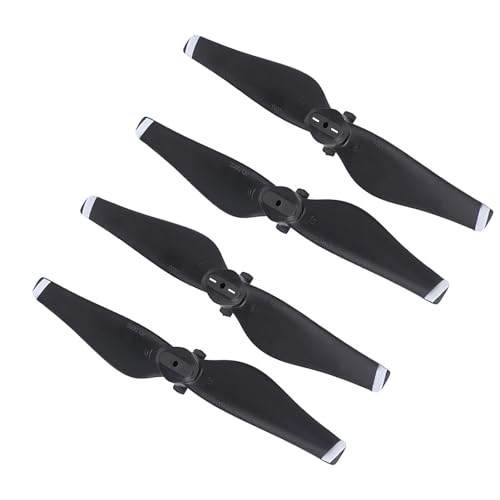 Propeller Kompatibel für, 2 Paar Drohnenpropeller, Propeller Ersatzblätter, CW CCW Schnellspanner Propeller Quadcopter Blade Kompatibel für Air Drone (Weißer Rand) von CaCaCook