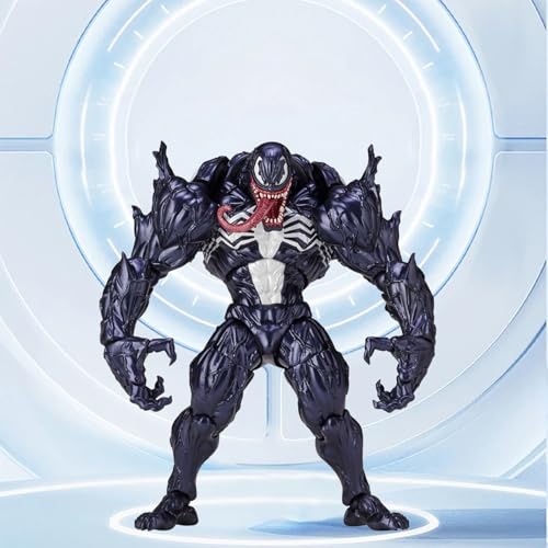 Venom Carnage Anime Actionfigur,Marvel Legends Series Carnage,bewegliche Carnage Actionfigur,Charakter Sammlerstück Modell Statue Spielzeug PVC Figuren Desktop Ornamente von CaCaCook