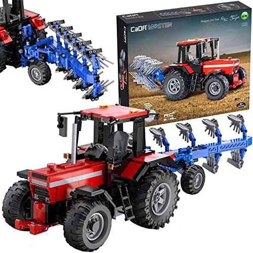 CaDA Blocks Remote Control RC Tractor 1675 Pieces von CaDA