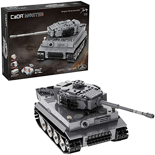 CaDA Blöcke Tiger Ferngesteuerter Panzer RC 925 EL. von CaDA