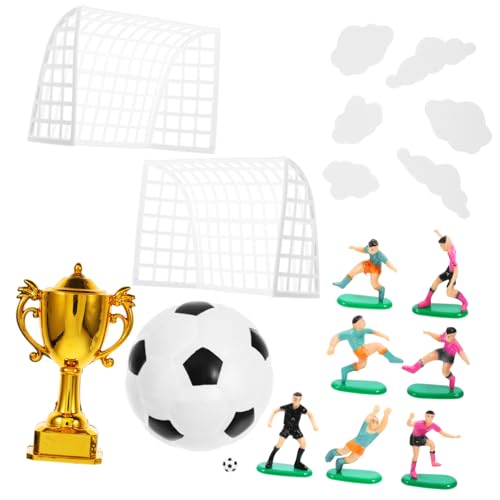 1 Set Fußball Kuchendekoration Fußball Sport Kuchendekoration Spieltag Kuchendekoration Fußball Kuchenaufsatz Champion Kuchendekoration Fußball Party Wiederverwendbar Cabilock von Cabilock