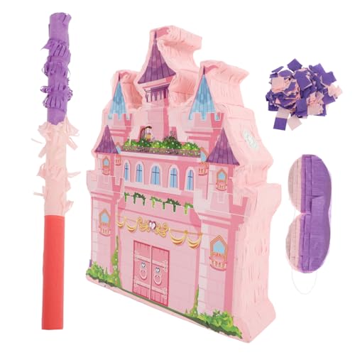 1 Set Prinzessin Schloss Pinata Spielzeug Geburtstagsdekoration Für Mädchen Süßigkeiten Pinata Für Hochzeit Schloss Pinata Party Pinata Spiel Schloss Pinata Dekoration Party Cabilock von Cabilock