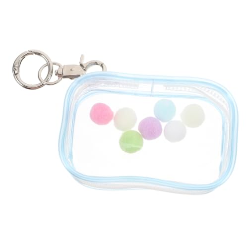 Cabilock 1 Set Tragbare Reißverschluss-display-tasche, Transparente Puppen-sammlerstücke, Organizer, Hängende Puppenbox, Staubschutzbox Für Mini-figuren, Puppen von Cabilock