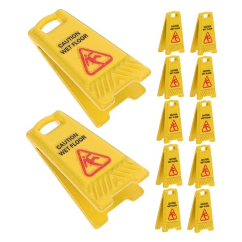 Cabilock 12stücke Vorsicht-rutschgefahr-Schild Nasser Boden Für Puppenhaus Miniatur-warnschilder Aus Robustem Kunststoff Für Spielzeug-Rollenspiele Und Pädagogische Lernaktivitäten Cabilock 12stücke Vorsicht-rutschgefahr-Schild Nasser Boden Für Puppenhaus Miniatur-warnschilder Aus Robustem Kunststoff Für Spielzeug-Rollenspiele Und Pädagogische Lernaktivitäten von Cabilock