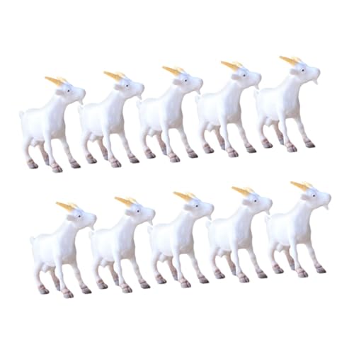 Cabilock 12 Stück Teiliges PVC Schaf Ziegenmodell Realistische Miniatur Farmtier Figuren Langlebige DIY Landschaftsdekoration Detailgetreu Gestaltete Ziegen Schafstatue für Puppenhaus und Cabilock 12 Stück Teiliges PVC Schaf Ziegenmodell Realistische Miniatur Farmtier Figuren Langlebige DIY Landschaftsdekoration Detailgetreu Gestaltete Ziegen Schafstatue für Puppenhaus und von Cabilock