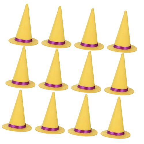 Cabilock 12stücke Mini-filzhüte Halloween-flaschenverschluss Kleine Hexenhüte Feiertagshüte Partyzubehör Dekorative Kappen Für Weinflaschen Bastelarbeiten Und Kostümfeiern Cabilock 12stücke Mini-filzhüte Halloween-flaschenverschluss Kleine Hexenhüte Feiertagshüte Partyzubehör Dekorative Kappen Für Weinflaschen Bastelarbeiten Und Kostümfeiern von Cabilock