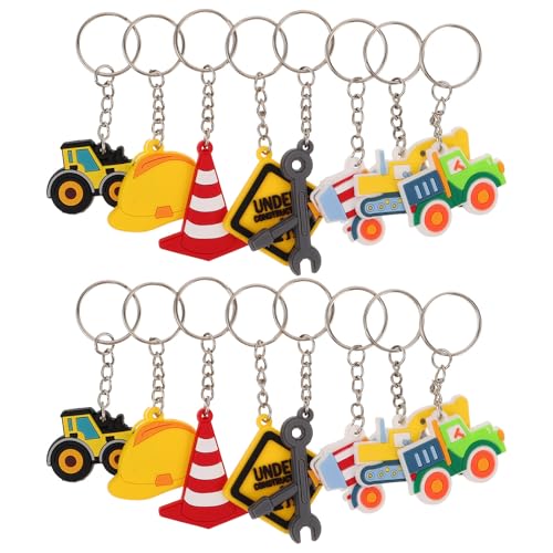 Cabilock 16-teiliges Partygeschenk zum Thema Bau: Schlüsselanhänger für Bauarbeiter, Traktor, Bagger, Anhänger, Schlüsselanhänger, Geburtstagsgeschenk für Kinder, Belohnung, Leckerei, Cabilock 16-teiliges Partygeschenk zum Thema Bau: Schlüsselanhänger für Bauarbeiter, Traktor, Bagger, Anhänger, Schlüsselanhänger, Geburtstagsgeschenk für Kinder, Belohnung, Leckerei, von Cabilock