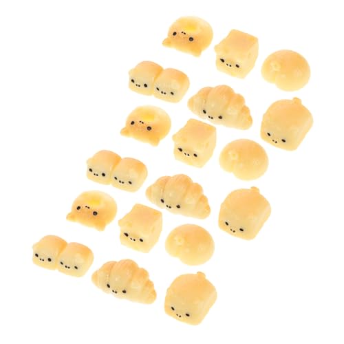 Cabilock 18 Stück Teiliges Miniatur Brot Tierfiguren aus Robustem Harz Niedliche Schlüsselanhänger Dekorationen für DIY Puppenhaus Rucksackanhänger Sammler für Erwachsene Cabilock 18 Stück Teiliges Miniatur Brot Tierfiguren aus Robustem Harz Niedliche Schlüsselanhänger Dekorationen für DIY Puppenhaus Rucksackanhänger Sammler für Erwachsene von Cabilock