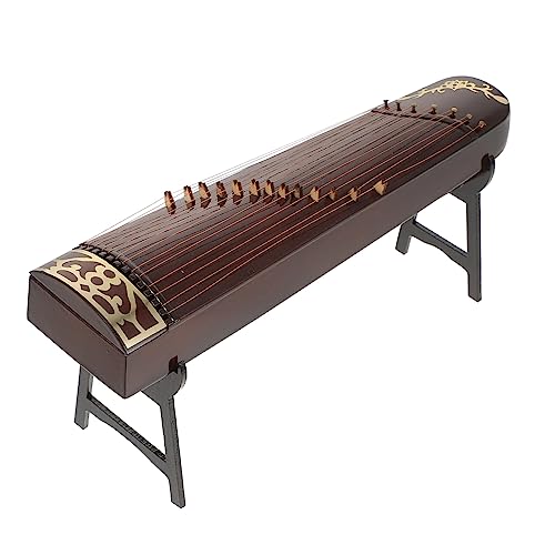 Cabilock 1Stk Guzheng-Musik instrumenten Modell Miniatur chinesisches Musikinstrument Schreibtischdekorationen für den einzug bürodeko häusliche Einrichtung Holzdekor von Cabilock