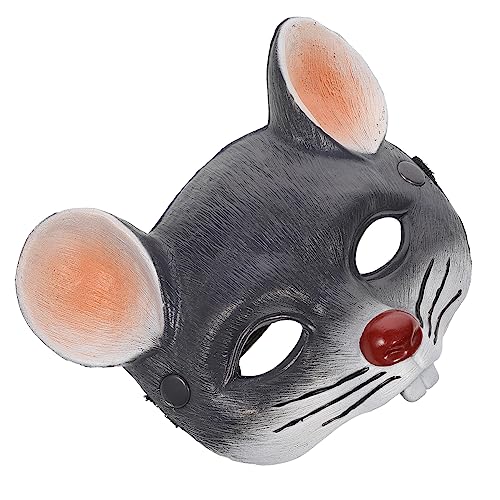 Cabilock 1Stk Party-Maske halloween masken halloweenmaske gesichtmaske faschingsmasken facecup Maskerademaske Rattengesicht Kostüm gesichtsmaske Karnevalsmaske cospaly Maske Grey von Cabilock