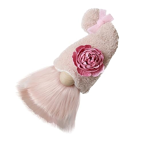 Cabilock 1Stk gesichtslose Puppe büroradio bürolocher Room Decoration kafeemahler doll gefüllte Zwerge plüsch Sully Plüsch Puppenspielzeug für Kinder gesichtsloses Puppenornament Stoff Rosa von Cabilock