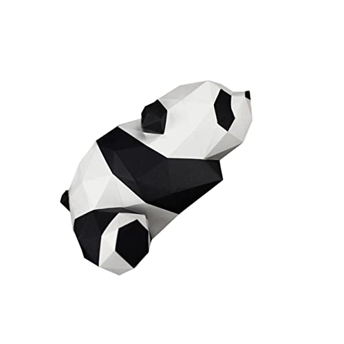 Cabilock 1stk 3D-papiermodell 3D-papiertier Tierpapier Büro-Tier-Ornament Bastel-Panda-Spielzeug Tierische Dekorative Figur Panda-rätsel Für Kinder Stereoskopisches Papiermodell 3D-Origami von Cabilock