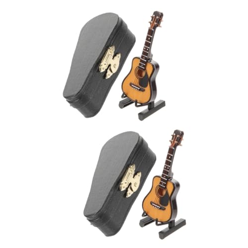 Cabilock 2 Sets Gitarrenmodell Kinderspielzeug Kinderspielzeug Kindergitarre Spielzeug Spielzeug Für Kleinkinder Gefälschte Gitarre Kleinkind Musikinstrument Spielzeuggitarre Für von Cabilock