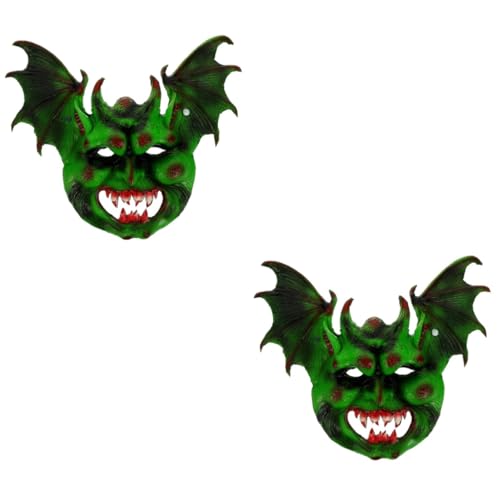 Cabilock 2 Stück Fledermaus Maske Halloween Masken Schöne Masken Maskerade Tiermaske Einzigartige Maske Cosplay Maske Maskerade Maske Fledermaus Design Maske Halloween Kostüm von Cabilock