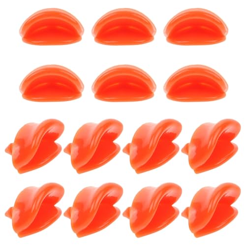 Cabilock 20 Stück Mini-Entenmaul 30 Mm Kunststoff-Entenschnabel DIY-Handwerk Entenmaul Ersatz Tier Scrapbooking Puppenpuppe Spielzeug Herstellung Von Teilen Orange von Cabilock