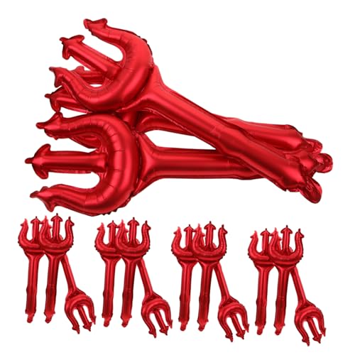 Cabilock 25 Stück Teiliges Halloween Ballon aus Aluminiumfolie Kreative Teufelshorn Form mit Aufblasbare Partydeko für Halloween Kostüm Layout für Innen und Außenbereich Cabilock 25 Stück Teiliges Halloween Ballon aus Aluminiumfolie Kreative Teufelshorn Form mit Aufblasbare Partydeko für Halloween Kostüm Layout für Innen und Außenbereich von Cabilock