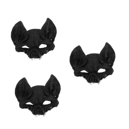 Cabilock 3 Stück Horror Maske Skelett Kostüm Maske Halloween Masken Für Erwachsene Erwachsenen Tierkostüm Maske Für Halloween Für Erwachsene Augenmasken Halloween von Cabilock