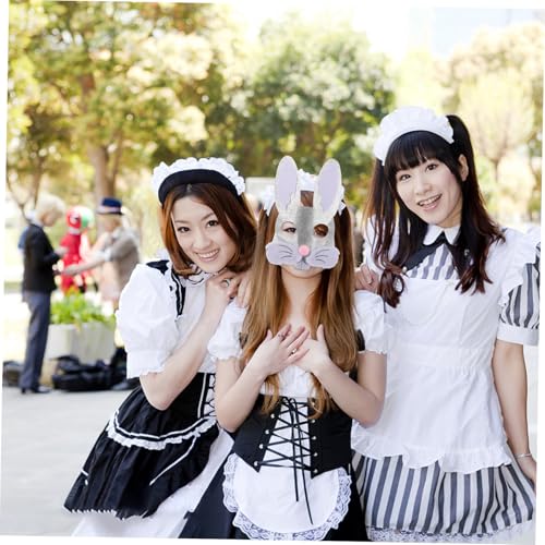 Cabilock 3 Stück Teiliges Filz Masken Osterparty Hasen und Kükenmasken Karneval Kostüm Maske für Mädchen Maskerade Festliche Tiergesichtsmasken Cabilock 3 Stück Teiliges Filz Masken Osterparty Hasen und Kükenmasken Karneval Kostüm Maske für Mädchen Maskerade Festliche Tiergesichtsmasken von Cabilock