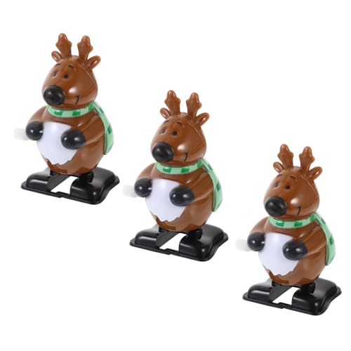 Cabilock 3 Stück Weihnachtliche Aufziehspielzeug aus Kunststoff Sichere Langlebige Xmas Deko und Kleine Geschenkideen für Glatte Oberfläche Spielerisch Vorwärtsbewegend für Weihnachtsfeiern Cabilock 3 Stück Weihnachtliche Aufziehspielzeug aus Kunststoff Sichere Langlebige Xmas Deko und Kleine Geschenkideen für Glatte Oberfläche Spielerisch Vorwärtsbewegend für Weihnachtsfeiern von Cabilock
