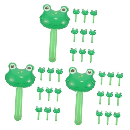 Cabilock 30 Stk aufblasbares Spielzeug für Kinder quietschender Hammer Froschkopfballon poolparty kinder party spielzeug für kinder aufblasbarer Hammer Pool aufblasbare Hammer Requisiten von Cabilock