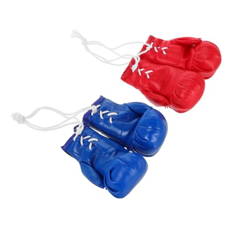 Cabilock 4 Stück Teiliges Mini Boxhandschuhe Anhänger Realistische Deko für Auto Innenspiegel Schlüsselanhänger und Puppenhaus Rot und Blau Boxing Party Dekoration Cabilock 4 Stück Teiliges Mini Boxhandschuhe Anhänger Realistische Deko für Auto Innenspiegel Schlüsselanhänger und Puppenhaus Rot und Blau Boxing Party Dekoration von Cabilock