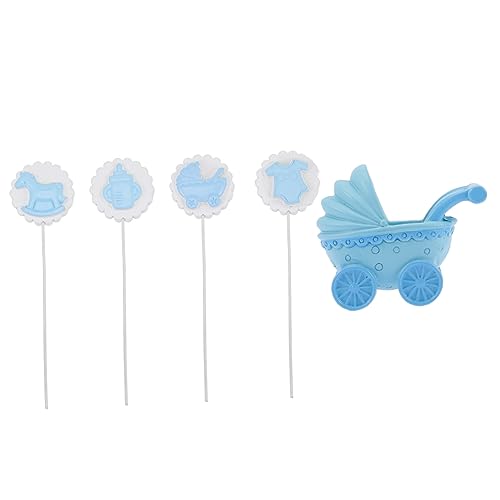 Cabilock 5 Stücke Kinderwagen Kuchen Dekorationen Baby Dusche Geburtstag Party Kuchen Topper Elegante Sinnvolle Decor Cabilock 5 Stücke Kinderwagen Kuchen Dekorationen Baby Dusche Geburtstag Party Kuchen Topper Elegante Sinnvolle Decor von Cabilock